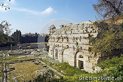 Archaeological Museum of Nice-Cimiez Stock Photo