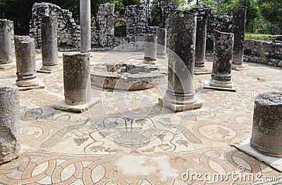 Archaeological site of butrint albania europe Editorial Stock Photo