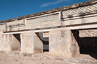 Archaeological site of Mitla, Mexico Stock Photo