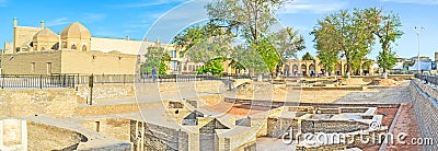 Archaeological site Stock Photo