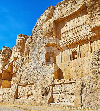 Archaeological sites of Fars Province, Iran Stock Photo