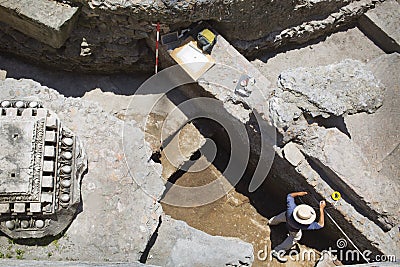 Archaeologists Editorial Stock Photo