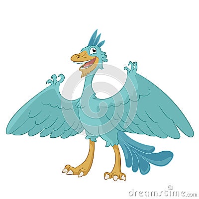 Archaeopteryx Vector Illustration