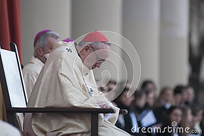 Archbishop Jorge Bergoglio before being Pope Francis Editorial Stock Photo