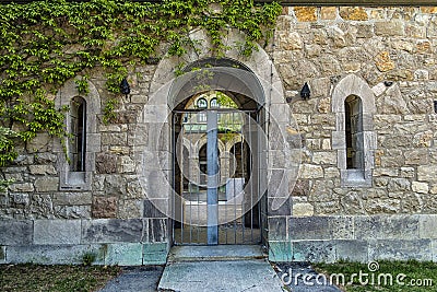 Arched door Stock Photo