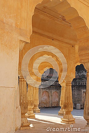 Arched doorway architectural detail Editorial Stock Photo