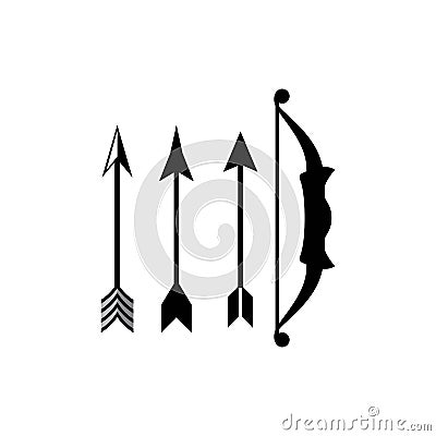 Archer icon Vector Illustration design Logo Vector Illustration