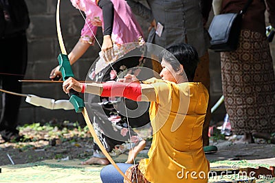 Archery Editorial Stock Photo