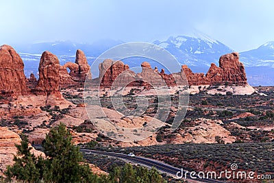 Arches National Park Stock Photo