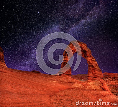 Arches National Park in Moab Utah USA Stock Photo