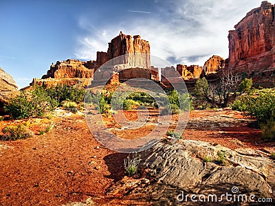 Arches National Park Stock Photo