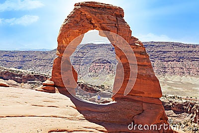Arches National Park Utah Editorial Stock Photo