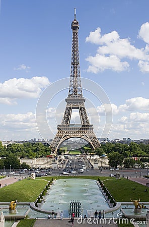 Archetypal Tour Eiffel Stock Photo