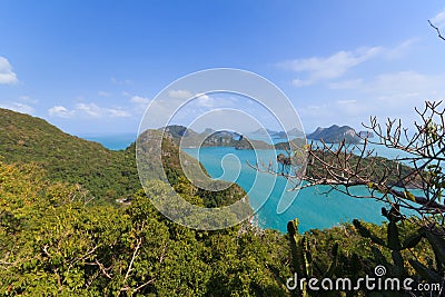 Archipelago of Ang Thong Stock Photo