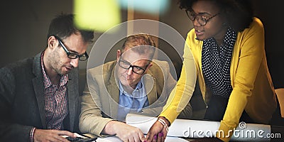 Architect Design Project Meeting Discussion Concept Stock Photo