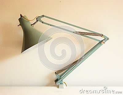 Architect drafting lamp Stock Photo