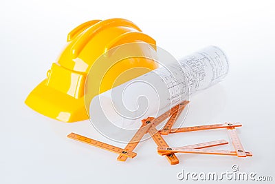 Architect stuff Stock Photo