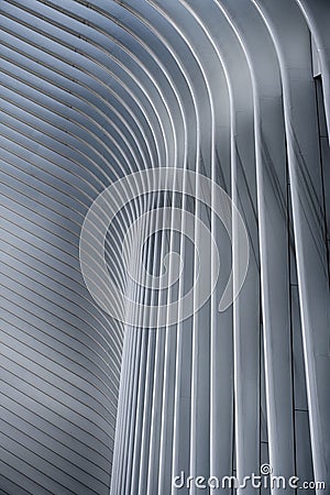 Architectural Abstract In New York City Editorial Stock Photo