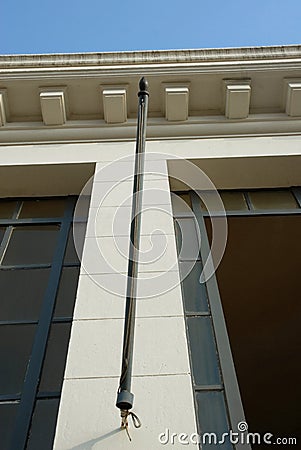 Architectural detail of an antique building Stock Photo