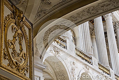 Architectural Detail Palace of Versailles Editorial Stock Photo
