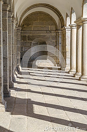 Architectural detail, Royal Site of San Lorenzo de El Escorial, Spain Stock Photo