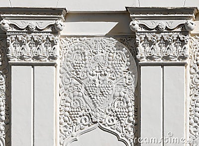 Architectural fragment in east style Stock Photo