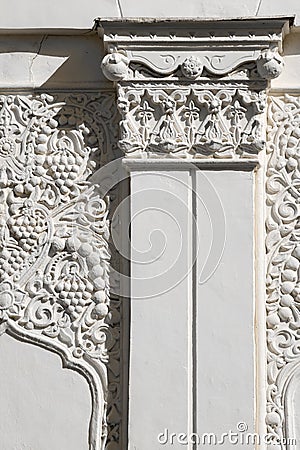 Architectural fragment in east style Stock Photo