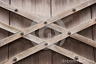 Architectural latticework detail Stock Photo