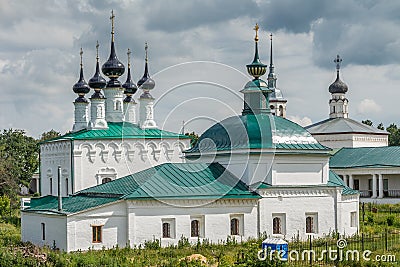 Architectural monuments of Suzdal Stock Photo