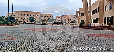 an architectural view of UOG captured by Oppo Stock Photo
