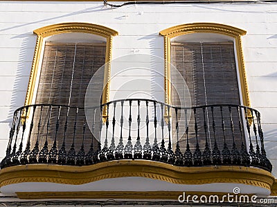 Architecture of Ayamonte, Huelva Stock Photo