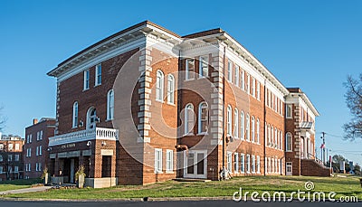 Architecture and buildings in union south carolina Editorial Stock Photo