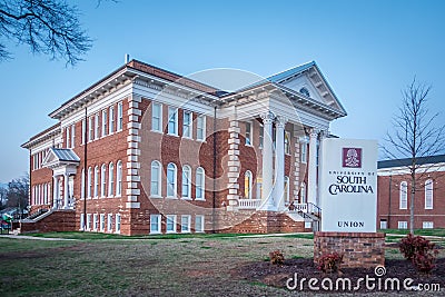 Architecture and buildings in union south carolina Editorial Stock Photo