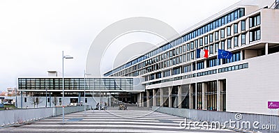 Architecture Cergy Pontoise Editorial Stock Photo