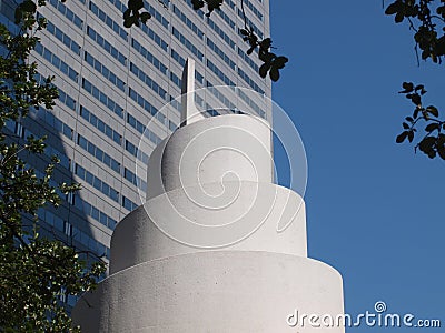 The Architecture of The Chapel at Thanksgiving Square Editorial Stock Photo