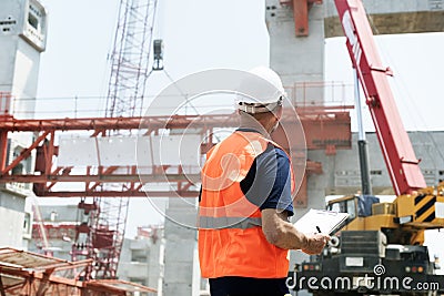 Architecture Construction Safety First Career Concept Stock Photo