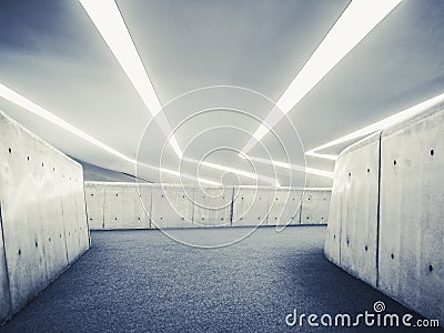 Architecture details Modern Interior Perspective Cement wall Stock Photo