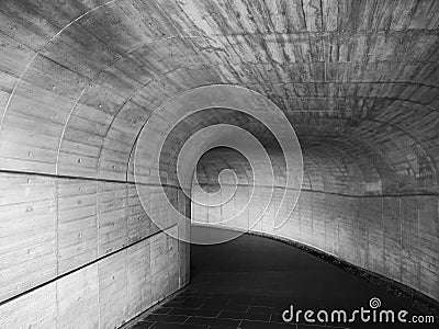 Architecture details wall curve Concrete cement abstract background Stock Photo