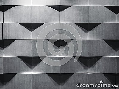Architecture details wall pattern Geometric background Stock Photo