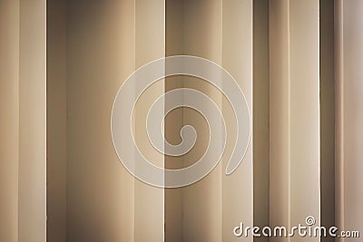 Architecture details wall pattern geometric lines and shadow is abstract background Stock Photo