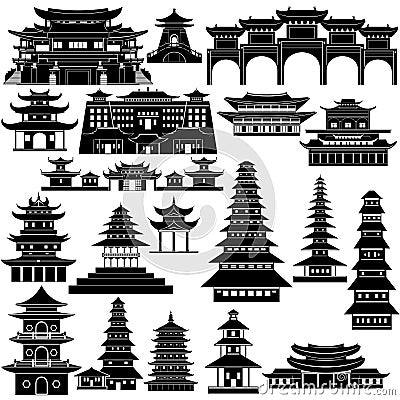 Architecture East-1 Vector Illustration