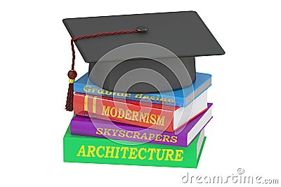Architecture education, 3D rendering Stock Photo