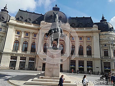 Architecture green tree& x27;s beautiful day Editorial Stock Photo