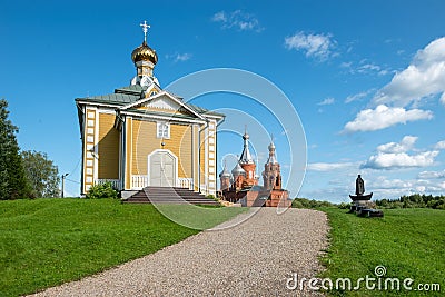 Architecture of the Holguin Monastery Editorial Stock Photo