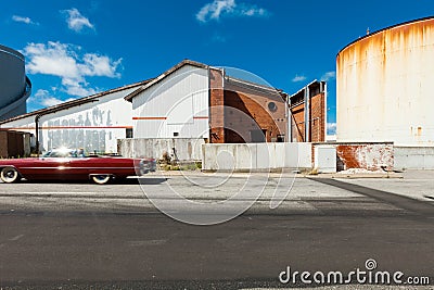 Architecture, industrial buildings Editorial Stock Photo