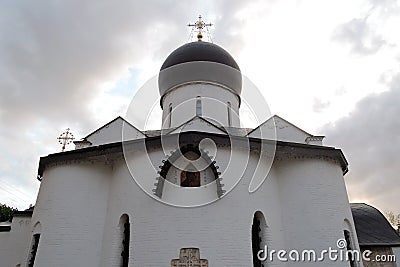 Marfo-Mariinsky Convent of Mercy in Moscow. Editorial Stock Photo