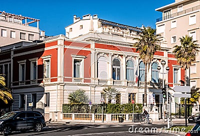 Architecture in Nice France Editorial Stock Photo