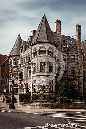 Architecture in Park Slope, Brooklyn, New York City Editorial Stock Photo