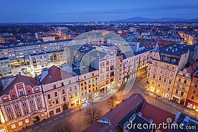 Architecture of Swidnica Stock Photo