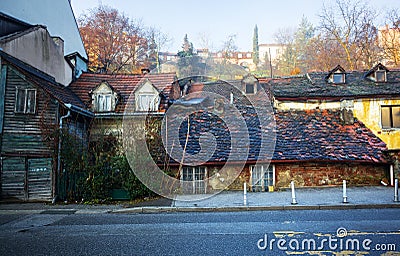 Architecture of Zagreb. Croatia. Stock Photo